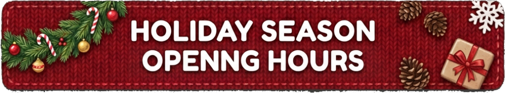 openings tijden kerst periode