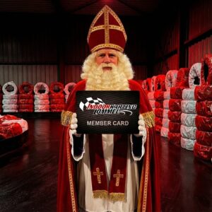 sinterklaas member card indoor karting lommel belgie
