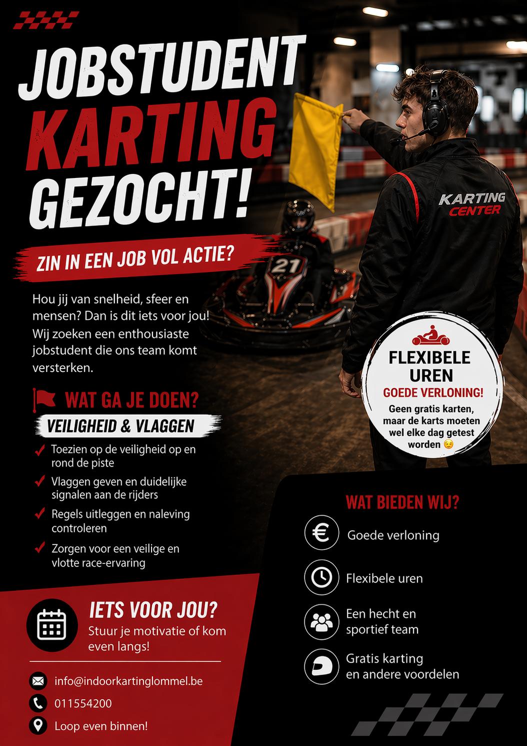 Jobstudent gezocht